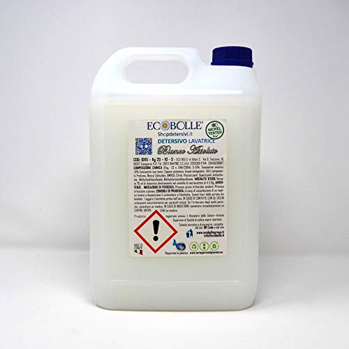 ECOBOLLE Lavatrice Bianco Assoluto Concentrato Super Profumato (10 kg)