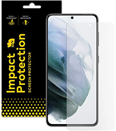 RhinoShield Impact Displayschutzfolie für Samsung Galaxy S21 | Hohe Transparenz, ultra-klar, stoßfest, stoß- und kratzfest, fingerabdruckresistent