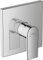 hansgrohe Duscharmatur Vernis Shape, Unterputz Brausebatterie für 1 Funktion, Chrom