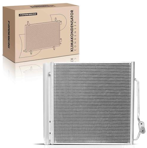 Frankberg Kondensator Klimaanlage mit Trockner Replace# 0001632V003 | Kompatibel mit City-Coupe 450 0.6L-0.8L 2003-2004 Fortwo Cabrio 450 0.7L 0.8L 2004-2007 Fortwo Coupe