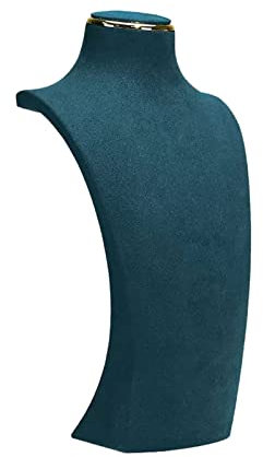 CVNIMV Schmuckdisplay Halsketten, Anhängern und Ketten, Schmuckbüste, Schaufensterpuppe, Organizer, Ständer, Foto-Requisite für Halsketten, tolles Geschenk, Sch
