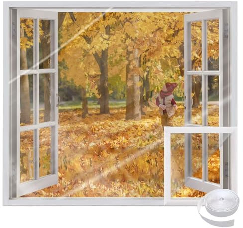 Window Film Insulator Kit 140x190cm Clear Weatherproofing Window Insulation Kits Clear Weatherproofing Window Insulation Kits Window Insulation Film Window Wrap Insulation, White