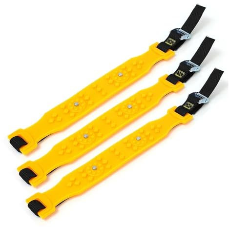 Auto Schnee Ketten Winter Auto Motorrad Fahrrad Reifen Anti-skid Bull Sehne Stahl Nagel Kette Einstellbare Länge Auto Notfall werkzeuge(3pcs)