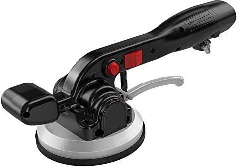 RUHEN Piastrellista, Piastrellista Elettrico, Martello Vibrante Automatico in Gomma, Utensile per la Posa del Pavimento - Assorbimento Massimo di 100 kg
