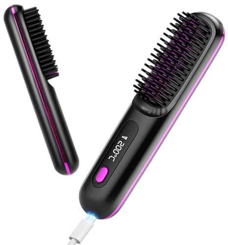 WENJION Cordless Straightening Brush