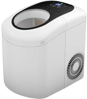 macchina per il ghiaccio Macchina for il ghiaccio portatile da appoggio, produzione giornaliera di 55 libbre, 12 vassoi for il ghiaccio, macchina for il ghiaccio elettrica for cucina, ufficio, bar, fe