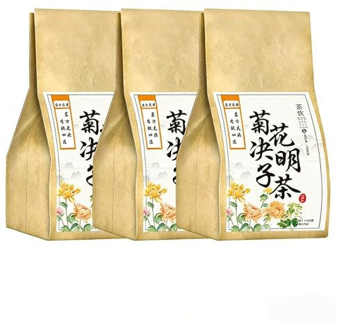 Chrysanthemen-Kassiasamen-Tee, Kräutertee, mit Gerstentee, Cassiasamen, Geschenke für Teetrinker, 450 g, 90 Teebeutel