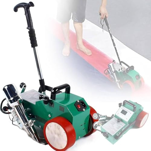 HajMyrdonyx Soldadora Automática Pancartas 1800 W, Equipo Soldadura Plástico, Empalmadora Térmica Lonas PVC, Herramienta Fusión por Calor para Publicidad, Pintura En Aerosol, Telas para Cajas Luz