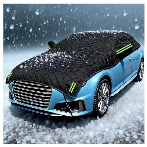 Telo Copriauto Antigrandine per Suzuki Swift 2024-2026,Mezza Copertura per Auto Imbottita Anti Grandine da Esterno Impermeabile Protezione pioggia -r42