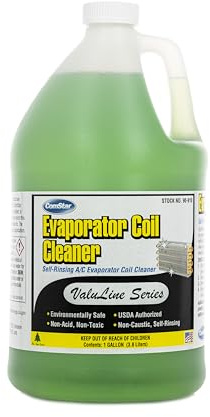 ComStar Valuline Evaporator Coil Cleaner 1 gal, Self-Rinsing, For Indoors