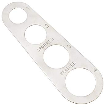 LGEGE Spaghetti-Messwerkzeug aus Edelstahl für Spaghetti- und Nudelmessgerät