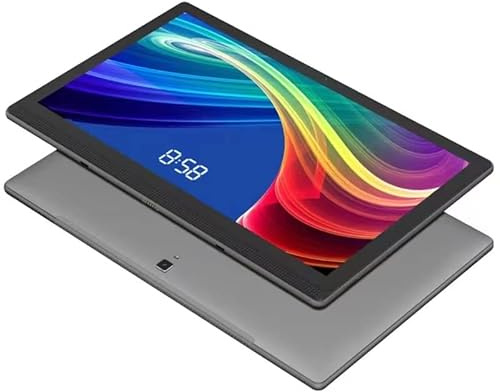 Tablet PC con display IPS HD da 14,1 pollici, sistema sottile Windows Tablet PC Android 8.0 con 1920 x 1080 pixel e processore a 64 bit a dieci core/8 GB di RAM/audio stereo/Bluetooth 4.1(grigio)