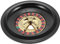 Toyvian Russisches Roulette Tischspielrad -Roulette-Tisch Party-Roulette-Rad Tischspiel Rad Partyspiel Pokerrad Rouletterad Holz Russland Rotieren Europäischer Stil Plastik