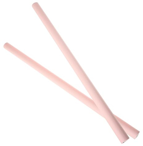 KOMBIUDA Yoga Sticks 2-Pack 23.62In Posture Correction Sticks for Back Stretching Lightweight Body Shaped Rods with Slip-Resistant Surface for Pilates and Daily Exercise