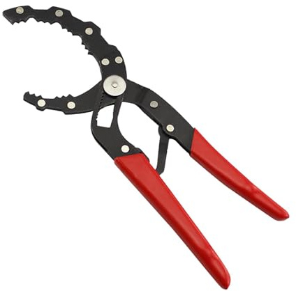 Pinza filtro olio 30,5 cm rimuovi filtro olio chiave regolabile filtro olio filtro olio strumento filtro olio strumento per auto di piccole dimensioni, grandi camion, riparazione professionale