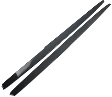 Auto Seitenschweller Für F10 Für 528i 2011-2016 2X Carbon Look ABS Seitenschweller Panel Verlängerungslippe Auto Seite Rock