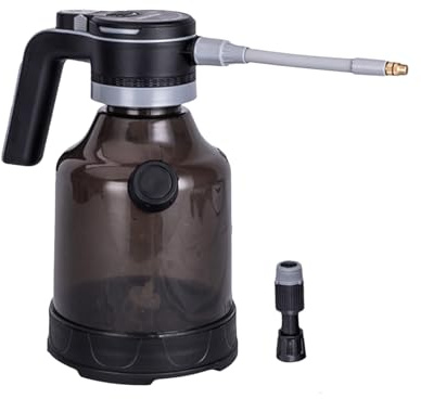 Pulverizador eléctrico, pulverizador eléctrico para plantas, 5 V, 2000 mAh, latas alimentadas por batería con boquilla ajustable, rociador de riego de 3 L para uso en interiores, exteriores, césped