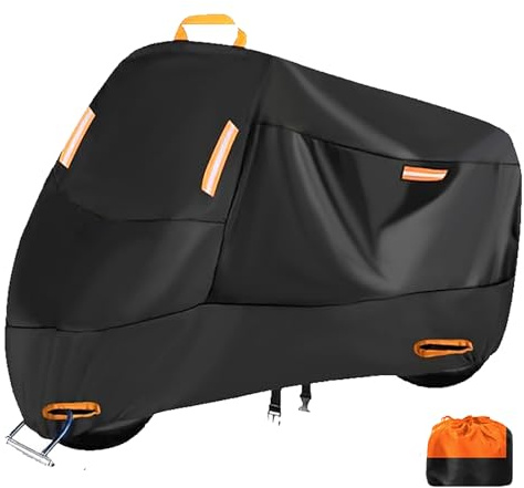 Motos Funda para Yamaha YZF R6 YZF 600 YZF R6 600, Funda Impermeable para Moto Cubierta Motocicleta Portátil Lona Todas Las Estaciones Accesorios,B