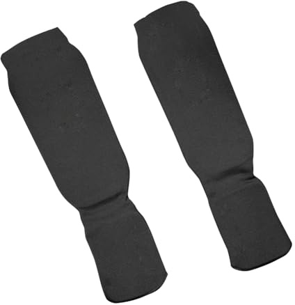 Generchin Protège-Tibias de Fitness Cou-De-Pied Protecteur de Cheville Protection des Pieds Coussin de Kickboxing Entraînement Support de Jambe Housse de Protection S