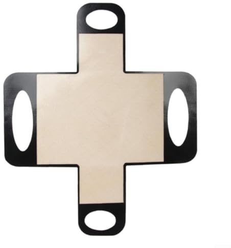 Forro de silicona apto para horno para sartenes de pan, construcción reutilizable que reduce los residuos en comparación con las opciones de papel desechables (negro)