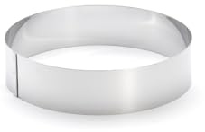 De Buyer Stampo per torte ad anello in acciaio inossidabile, 3989.18