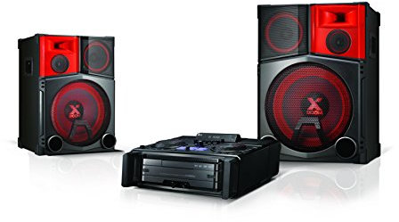 LG cm9950 stéréo Chaine compacte (4400 W, CD, Radio, Bluetooth, USB, MP3, WMA) Noir