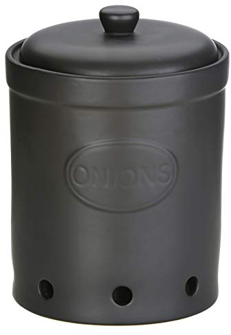 BIA Onion Storage Jar, Black
