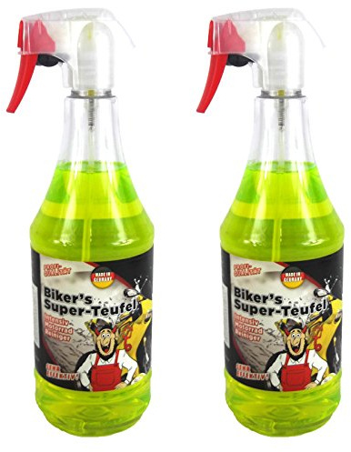 2x 1L 1 Liter TUGA Biker´s Super-Teufel Intensivreiniger Motorradreiniger GELB