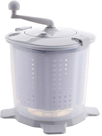 Tragbare Eco Mini Waschmaschine | Handgekurbelte Manuelle Kleidung Nicht Elektrische Waschmaschine Und Schleudertrockner, Einfach Zu Bedienen, FüR Wohnmobile Geeignet, Camping