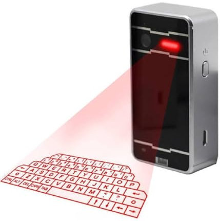 OISE ART STORE Trade Shop Q-wx100 Mini clavier à projection laser virtuel sans fil Bluetooth