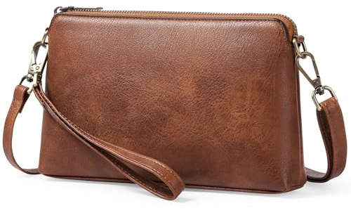 GAEKEAO Umhängetasche Damen Handy, Crossbody Bag Damen, Tasche Damen umhängetasche Geldbörse, Handtasche Damen umhängetasche, mit Kartenfächer Verstellbar Abnehmbar Schultergurt für Frauen