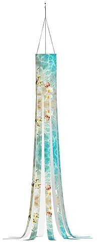 Halloween-Windsack, 150 cm, für den Außenbereich, zum Aufhängen, Garten, Rasen, Party, Dekoration, Strand, Seestern