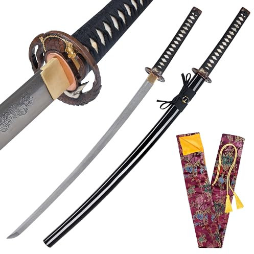 57 SPECIAL REPLICAS Katana Schwert Scharf Echt Metall Profi 103 cm R405