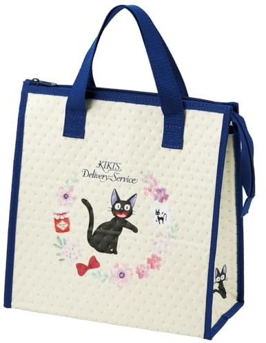 Skater FBC1-A Lunch Bag, Non-Woven Insulated Bag, Kiki's Delivery Service, French, Studio Ghibli