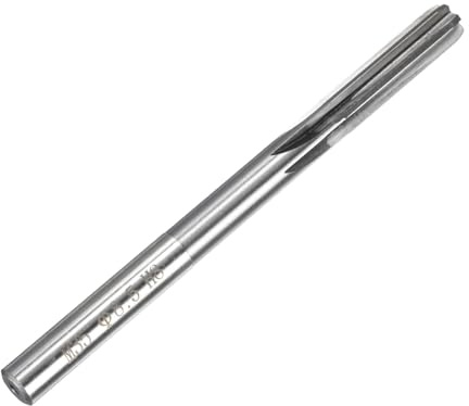 sourcing map Chucking Reamers, 8.5mm H8 Metric Machine Reamer Drill Bit for Metal Wood Hole Reaming, Straight Flute M35 High Speed Steel Tool