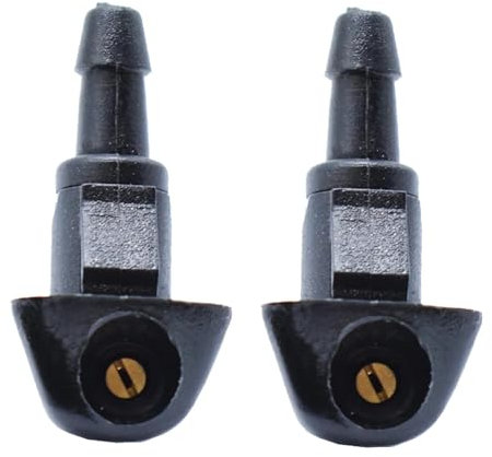 Rufutle Scheibenwaschdüse für Honda Civic Fit Jazz CR-V Accord Prelude Shuttle, 2 Stück Frontscheibenwischer-Wasserdüsen 76810-SEA-A01