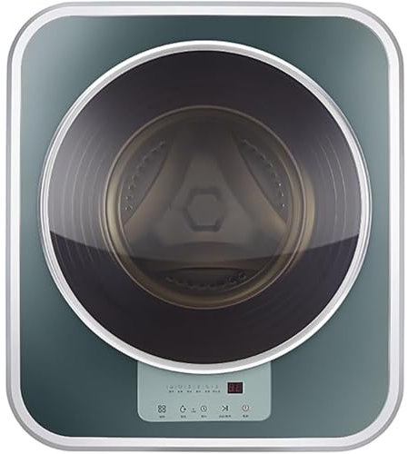 YANDDEA Mini Machine à Laver, Machine à Laver Murale Automatique et Sèche-Linge, Petit Lave-Linge Domestique Compact Portable de 3 Kg, Lavage Autoportant Facile à Utiliser Peu Encombrant,A