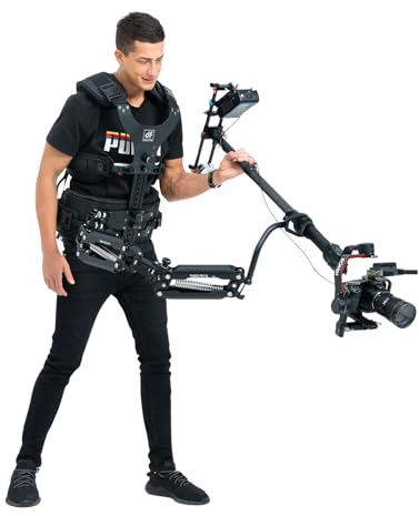 Sistema de Soporte Gimbal DFCINE Thanos-Pro X Steadicam, Chaleco Ajustable para Cámaras DSLR y Gimbals, Carga Útil 5-18KG