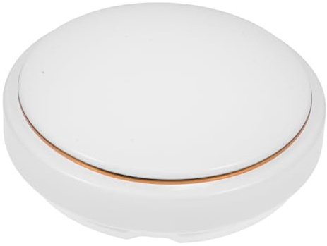 DOITOOL Flush Mount Ceiling Light Cover 8 Inch Dome Lamp Shade Replacement for Bedroom Dining Room Ceiling Fixtures Easy Installation