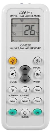 Telecomando universale 1000 in 1 K 1028E AC LCD digitale for condizionatore d'aria