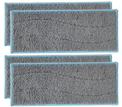 Feuchtwischpads Kompatibel Mit Braava Und Jet M6 Saugrobotern, Waschbare Wischtücher, Putzlappen, Ersatzteile(4pcs)