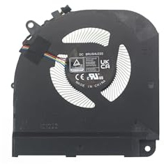 Ventilateur De Refroidissement for Processeur Et Carte Graphique D'ordinateur Portable, 12 V CC, 0,6 A, 4 Broches, Compatible avec Gigabyte, Aorus 15 BSF 9MF X5LF RTX 4070(CPU Fan)