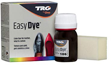 TRG The One Easy Dye, Farbe zur Wiederherstellung der Lederschuhfarbe, Braun (106 Dark brown), 25 ml