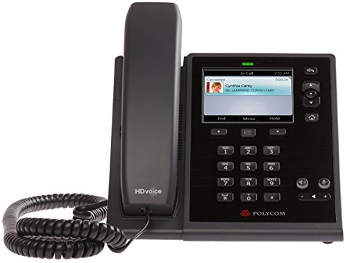Polycom VoIP CX500 skrivbordstelefon – svart