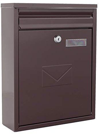 Boîte aux lettres murale Rottner Como Brun, économiez 10 euro