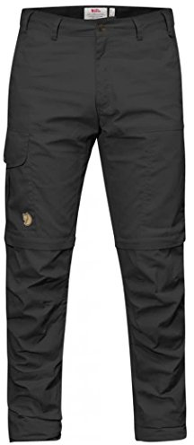 Fjällräven herr Karl Pro Zip-off byxa, grå (Dark Grey 030), 46