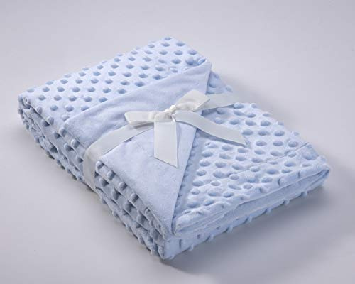 Mora Manta DE Cuna COPITOS - 080x110 cm., Azul