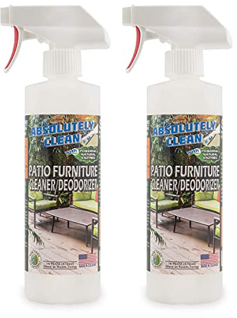 Amazing Patio Furniture Cleaner - Natural Enzymes Easily Remove Dirt, Bird Droppings, Food Stains and More from Your Outdoor and Patio Furniture - USA Made