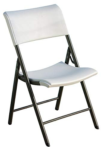 LIFETIME 2000202 - Silla Plegable, Color Blanco