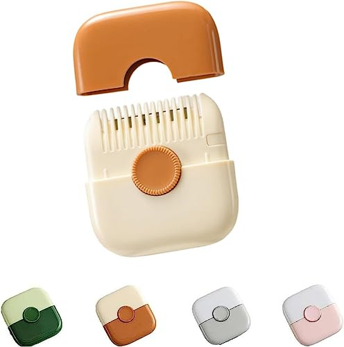 2-in-1-Haarschneider, Spliss-Haarschneider, manueller Haarschneidekamm für Damen, zum Trimmen und Stylen dünner und dicker Haare